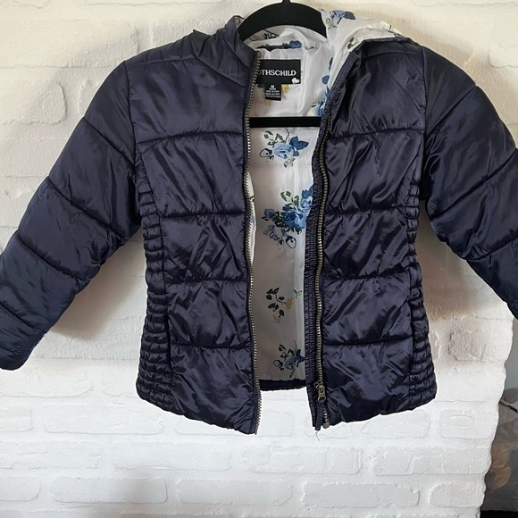 Rothschild navy puffer coat - Picture 3 of 3